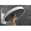 Hansgrohe Rainfinity PowderRain hoofddouche 360 3jet met douchearm 10-30° verticaal kantelbaar Ø36cm mat wit SW358868