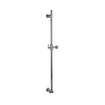 Fortifura Calvi Ensemble barre de douche - raccord mural intégré - flexible de douche métal - douchette barre - Gunmetal brossé PVD SW1210182