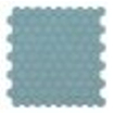 SAMPLE By Goof Mosaique Hexagonal Jade Carrelage mural - Vert mat SW735620