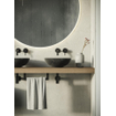 Looox céramique vasque brute - 40cm - rond - noir SW227663