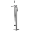 Adema Alcedo Robinet baignoire sur pied carré 111.7cm Chrome brillant SW377824