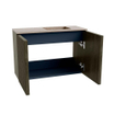 Mondiaz JOYA-DLUX 60cm toiletmeubel - kleur Shadow - Wastafel FAYE positie Rechts 1 kraangat kleur Saba. SW1425104