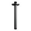BRAUER Black Carving douche de pluie encastrée thermostatique - 3 voies - ronde - set 78 - pomme de douche 30 cm - bras de plafond - douchette barre - flexible de douche - coude mural - noir mat SW1159250