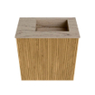 Mondiaz JOYA-DLUX Meuble de toilette 40cm - couleur Oak - Lavabo FAYE position Droite Sans trou de robinet couleur Arena SW1423839