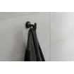 Duravit Starck T Handdoekhaak - rond - zwart mat SHOWROOMMODEL SHOW26046