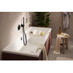 Hansgrohe Ecostat Comfort S inbouwthermostaat 2 functie brushed black chrome SW1388093