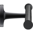Duravit Starck T Porte-rouleau de papier toilette - double - sans clapet - noir mat SW297075