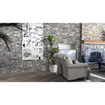 SAMPLE Ceralto Lineo Loft Wandtegel 16x40cm 10mm porcellanato Cenere SW915194