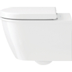 Duravit Darling New WC suspendu à fond creux 37x54cm économiseur d'eau et anti-résidus céramique Blanc SW117809