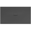 Villeroy & Boch Squaro infinity douchebak - 160x90x4cm - antraciet SW29358