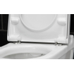 Duravit Starck 3 pack cuvette suspendue sans bride à chasse profonde abattant blanc SW70150