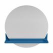 Mondiaz SPOT Miroir de salle de bain - rond 60cm - plan de miroir - couleur Jean SW1235669