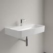 Villeroy & Boch Finion lavabo - 1 trou de robinet 80x47cm - ceramic+ sans trop-plein blanc SW106480