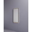 Hotbath &MORE Miroir éclairage LED direct et indirect color changing chauffage de miroir avec télécommande Noir brossé PVD SW1246057