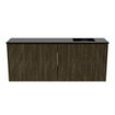 Mondiaz JOYA 100cm toiletmeubel - kleur Shadow - Wastafel FAYE positie Rechts Zonder kraangat kleur Urban. SW1421524