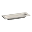 BRAUER Dune Medium Wastafel - 120cm - 1 wasbak - 2 kraangaten - sintered stone - Ivory Travertin SW1477949