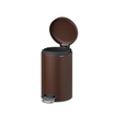 Brabantia NewIcon Pedaalemmer - 12 liter - kunststof binnenemmer - mineral cosy brown SW767512
