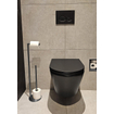 Wiesbaden Alonzo porte-rouleau de papier toilette avec porte-rouleau de réserve autoportant gunmetal PVD SW1225251