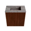 Mondiaz JOYA-DLUX Meuble de toilette 40cm - couleur Ruby - Vasque FAYE position Milieu Sans trou de robinet couleur Sombra. SW1425644
