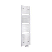 Henrad Aphrodite radiateur sèche-serviettes 176.5x58.5cm 934watt 4 raccordements Acier Blanc Brillant 8222167