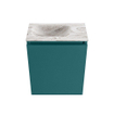 MONDIAZ TURE-DLUX meuble de toilettes 40 cm Smag. EDEN lavabo Glace position gauche. Sans trou de robinet. SW1103622