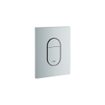 GROHE Arena Cosmopolitan wc bedieningsplaat verticaal mat chroom OUTLETSTORE STORE34554