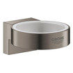 GROHE Selection Porte-verre pour gobelet et distributeur Brushed Hard graphite brossé (anthracite) SW444152