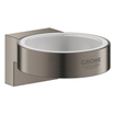 GROHE Selection Support mural - pour distributeur de savon/verre - hard graphite brossé SW444152
