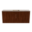 Mondiaz JOYA-DLUX 90cm meuble de salle de bains - couleur Ruby - Vasque FAYE position Milieu 1 trou de robinet couleur Arena. SW1425286