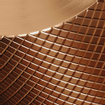 Brauer Copper carving Wastafelmengkraan opbouw - laag - model a - PVD - geborsteld koper SW715487