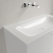 Villeroy & Boch Finion lavabo pour meuble - 100x50cm - sans trou de robinet sans trop-plein Ceramic+ blanc SW209390