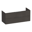 BRAUER Elevate wastafelonderkast 120 excl. opleggrepen 2 softclose lades en 2 sifon uitsparingen - Timber Anthracite SW1200061