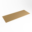 Mondiaz TOP 23 Plan sous vasque - 110x23.5x0.9cm - compatible comme plan de meuble - solid surface - Oro SW1019947