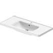 Duravit D-Neo lavabo 100,5x48x17cm 1 trou de robinet rectangulaire Céramique Blanc SW640384