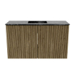 Mondiaz JOYA-DLUX 70cm toiletmeubel - kleur Dusk - Wastafel FAYE positie Midden Zonder kraangat kleur Lava. SW1423240