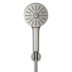 GROHE Essence New Badmengkraan - 29.8cm - Vitalio Joy Badset - ronde handdouche - 3 straalsoorten - met houder - geborsteld supersteel (RVS) SW1565460