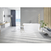 Terravito Urbano wand- en vloertegel - 60x60cm - 10mm - Vierkant - Betonlook - Wit mat SW639921