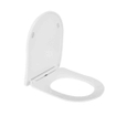 Wiesbaden Shade slim abattant WC softclose et quick release finition brillante blanc SW229133