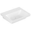 Villeroy & boch subway 3.0 lavabo 55x44x16.5cm rectangle sans trou de trop-plein pierre blanche mate céramique+ SW702063