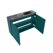 MONDIAZ TURE-DLUX Meuble de toilette 80 cm Smag. EDEN lavabo Lava position droite. Avec 1 trou de robinet. SW1104100