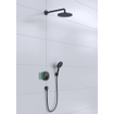 Hansgrohe Croma select HG Ensemble de douche avec douche de tête PowderRain 240 noir mat SW536024