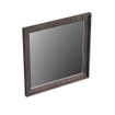 Forzalaqua Reno 2.0 miroir 50x50cm Carré sans éclairage avec cadre Chêne massif Charcoal SW492657