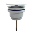 Wiesbaden UniMatch bouchon de vidange ouverte 5/4'' blanc brillant SW1210960