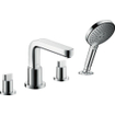 Hansgrohe Universeel garniture de base universel pour robinet de bord de baignoire 4 trous 0451495