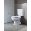 Duravit No.1 réservoir avec mécanisme de chasse raccordement à gauche et à droite 35.5x39x17cm Blanc brillant SW527840