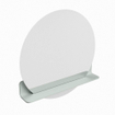 Mondiaz SPOT Miroir de salle de bains - rond 70cm - tablette de miroir - couleur Greey SW1235535