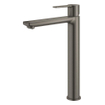 GROHE Lineare waterbesparende wastafelkraan xl-size m. gladde body brushed hard graphite SW444186