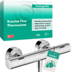 Hansgrohe Ecostat Fine douchekraan thermostatisch zonder omstel HOH=15cm - chroom SW1152220