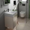 Hansgrohe EluPura S Closet - wand - zonder spoelrand - hygieneeffect - aquahelix flush - wit SW962884