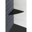Wiesbaden InWall Étagère d'angle encastrée 29 x 29 cm mat noir SW373457